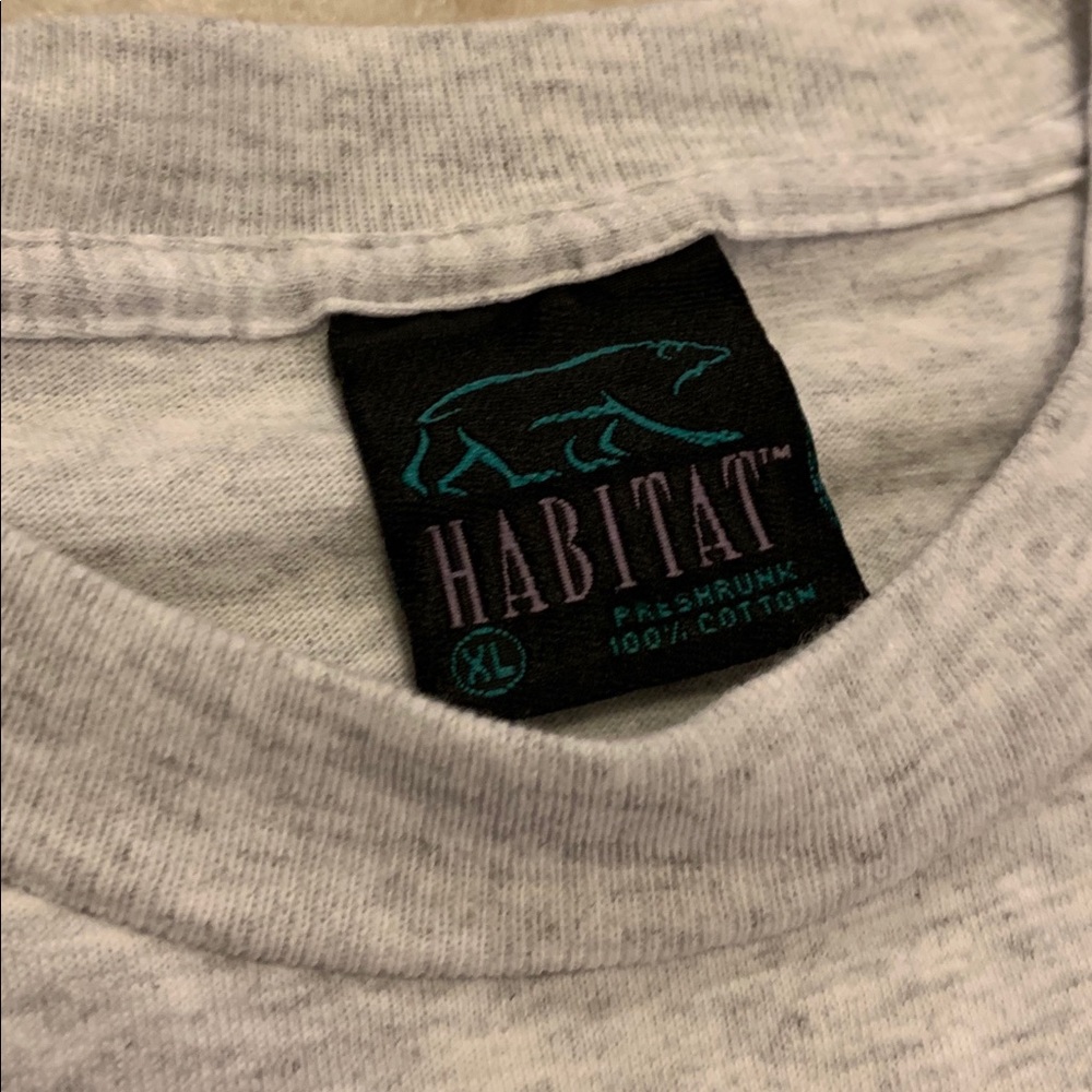 Vintage Native American Habitat Tee. Single Stitch - Picture 6 of 6